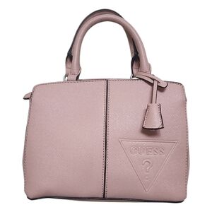 Vtg Y2K Guess Handbag Satchel Tote Light Pink Glitter Barbiecore Fairy Romantic